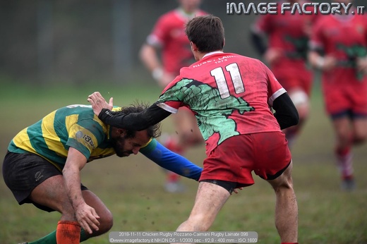 2018-11-11 Chicken Rugby Rozzano-Caimani Rugby Lainate 096